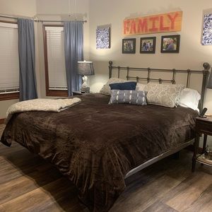 Sunbeam king size heated blanket